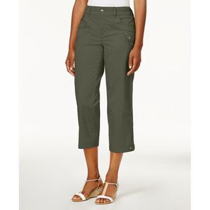 Style & Co Tab Pocket Capri Pants